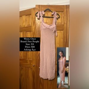 Free People slip dress